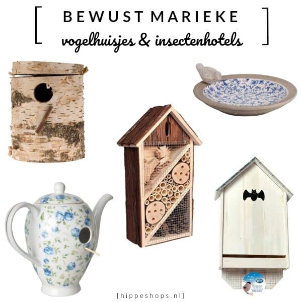 Maak je tuin diervriendelijk met de hippe musthaves van Vogelhuisjes.nl