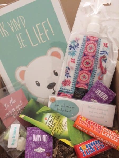 Your Secret Friend pakketje zwangerschapsverlof het verrassingscadeau met 3 bezorgmomenten