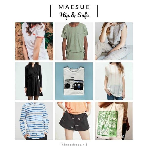 MAESUE - feelgood fashion webshop voor fairtrade en duurzame kleding