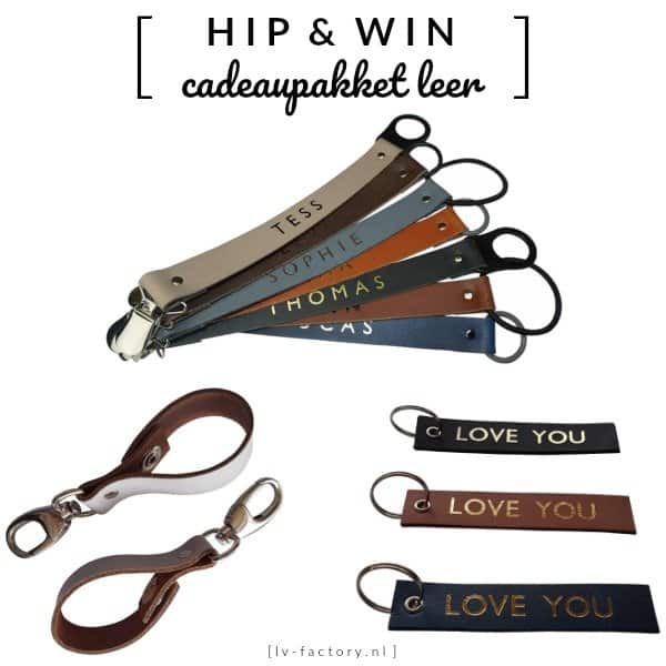 WIN: LV-Factory Cadeaupakket 100% leer (twv €55)