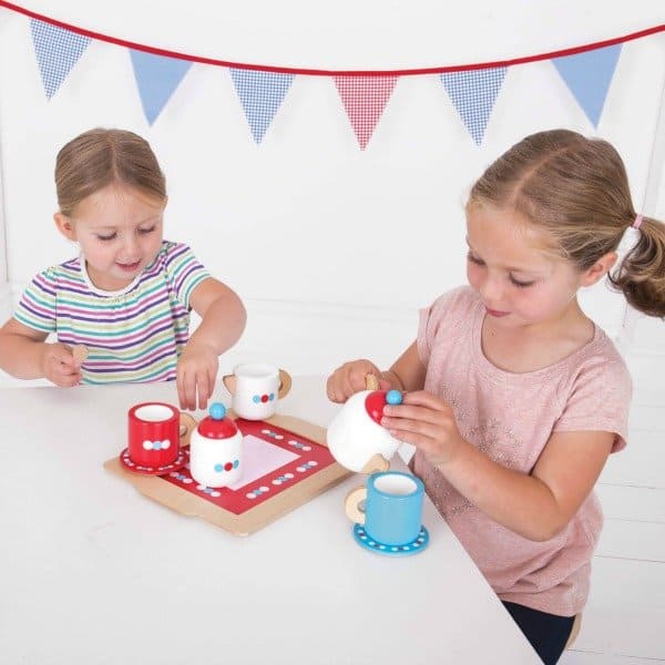 Houten Koffiezetapparaat Joueco van Sassefras Meisjes Speelgoed
