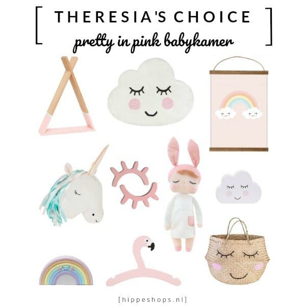Babykamer pretty in pink - BenIkHip - Hippeshops