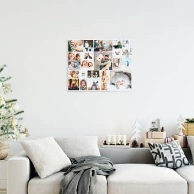 Je eigen fotocollage als uniek wandverhaal (twv €50) van EasyCollage