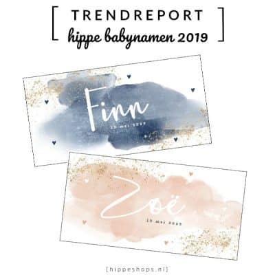Dit worden de hippe babynamen van 2019: Finn en Zoë
