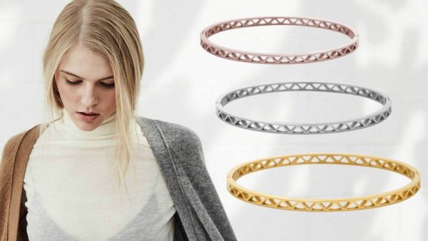 Minimalist Chic Bangle Armband van Messybun, shop your style