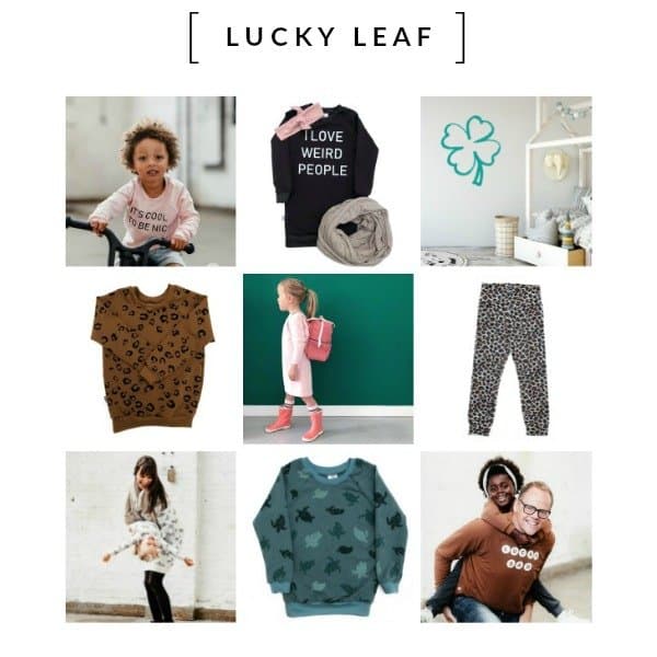 LUCKY LEAF - de Feel Good Brand voor duurzame kidskleding en lifestyle items met een missie