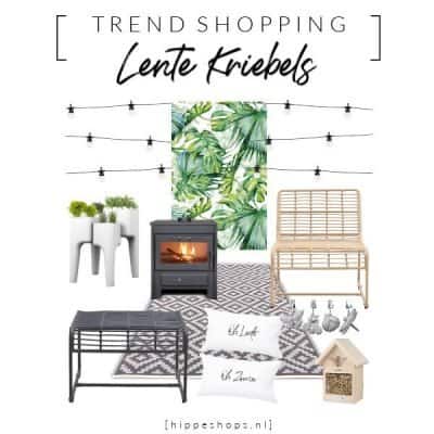 Trend Shopping: lentekriebels Top 10 buiten musthaves voor tuin en terras