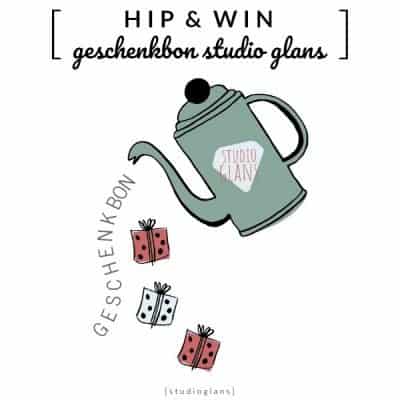 WIN: Studio Glans geschenkbon voor kaarten, posters en glanspost (twv €25)