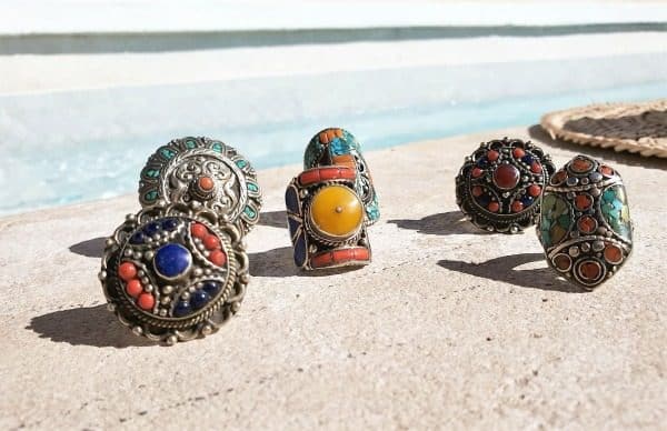 Gypsy ringen met edelstenen - Nieuwe collectie sieraden bij Boho Babe [Webshop Wannahave van de Week]