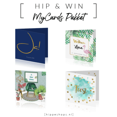 Pakket met 25 kaarten naar keuze van MyCards.nl