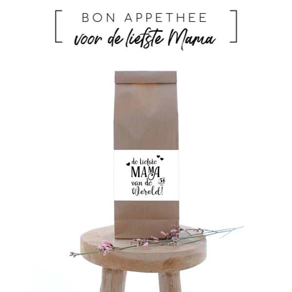 Moederdag cadeautip: Thee en meer voor de liefste mama van Bon Appethee