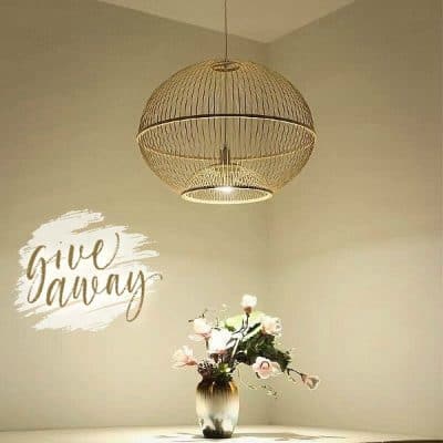 Bamboe Hanglamp Sisley Fine Asianliving: lichtgevende eyecatcher voor elk interieur