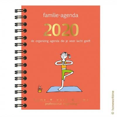 Homeworktime familie-agenda, de gezinsplanner die je weer lucht geeft
