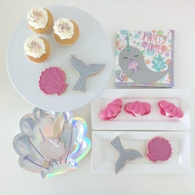 Narwal party feestlijn: de nieuwe deco trend voor kinderfeestjes