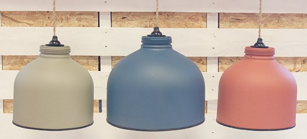 i am recycled hanglampen