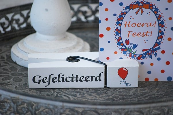 knijpertjes decoratie kaartenhouder