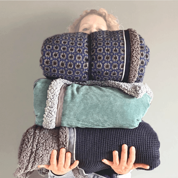 knuzz dekens handgemaakt en extra lang