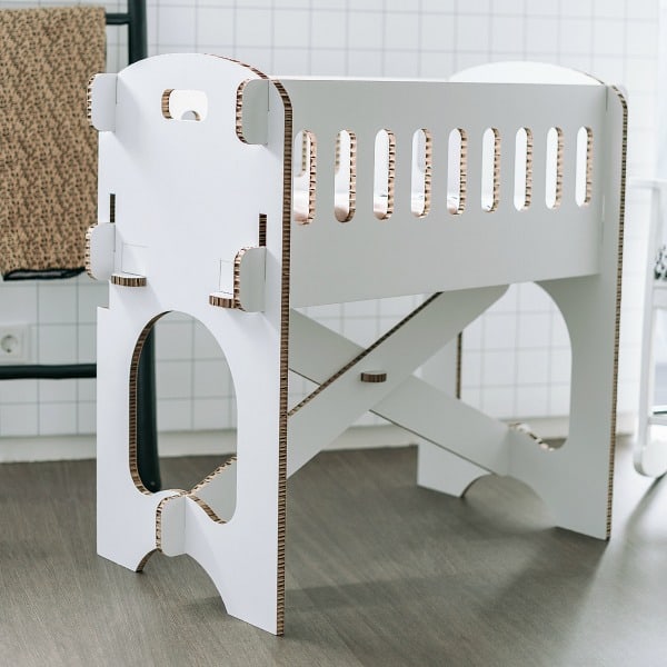 papercrib duurzame wieg