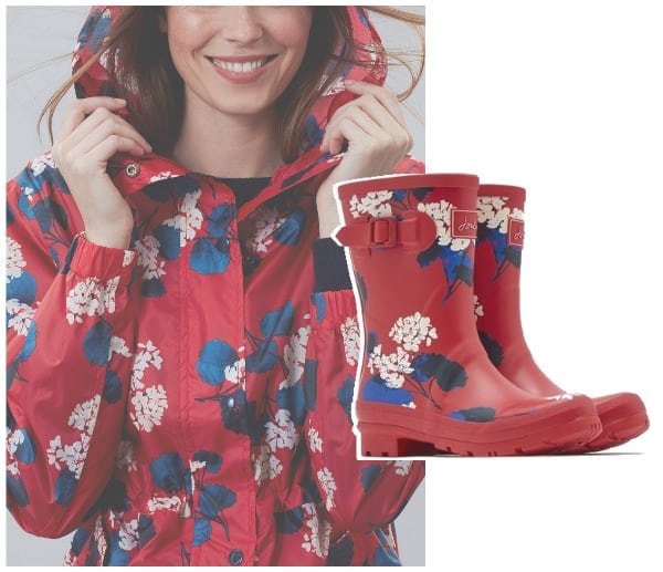 regenlaarzen red lily joules