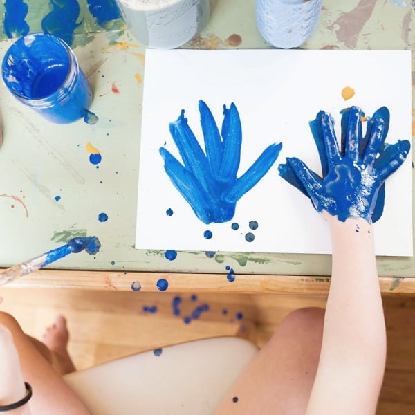 natuurlijke kinderverf