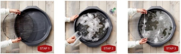 grill wash bbq schoonmaken 3 stappen
