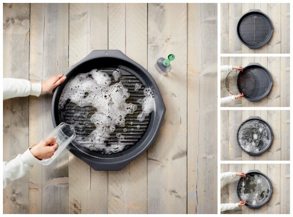 grill wash bbq schoonmaken