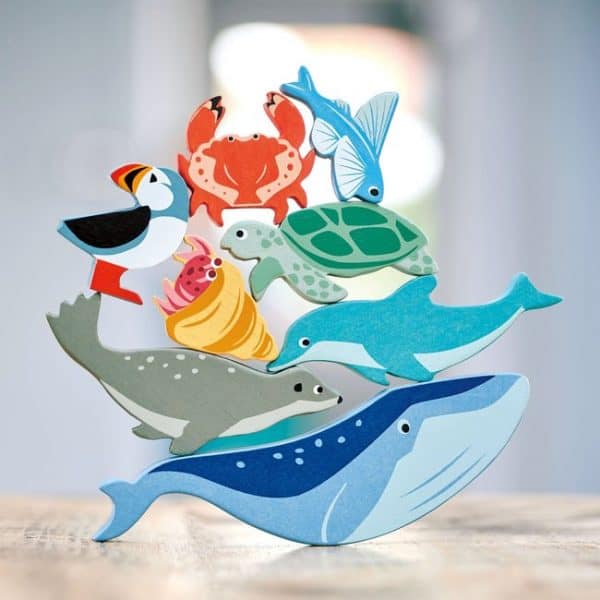 Tender Leaf Toys Set Houten Zeedieren