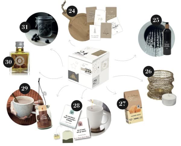 inhoud coundown box pimpjetafel