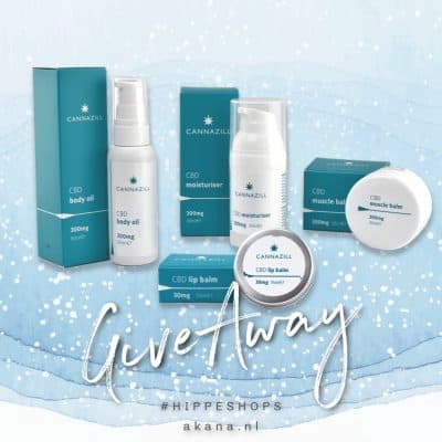 WIN: Cannazill set CBD skincare van Akana Beauty Products (€89,99)