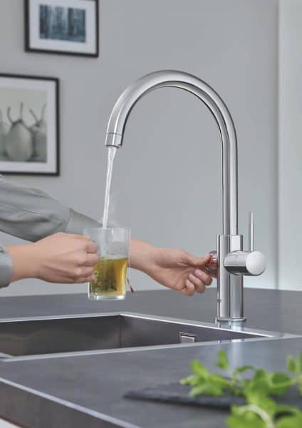 water koken kraan