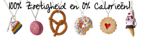 snoepsieraden van fimoklei