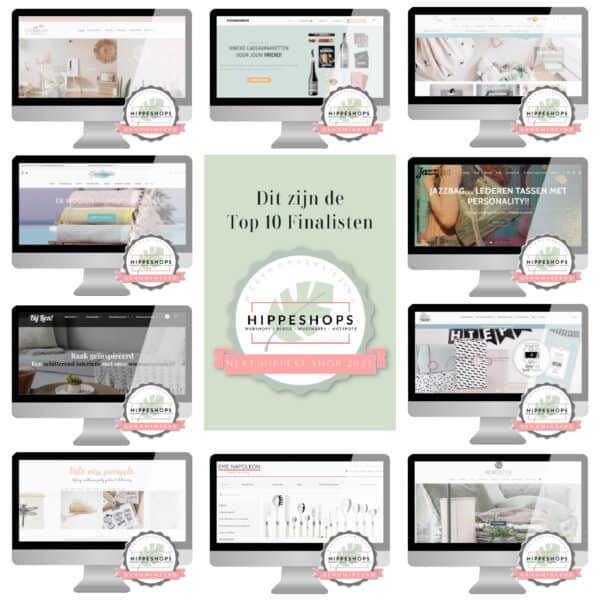 top 10 hippe webshops finalisten