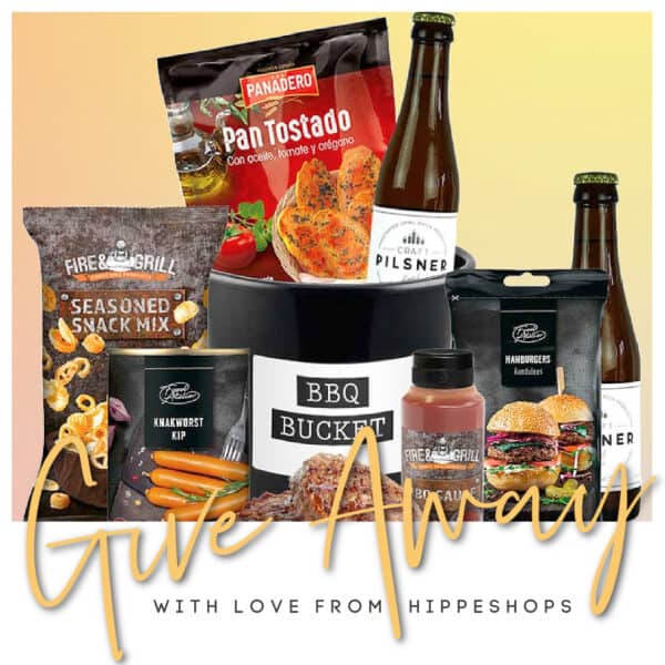 Barbecue Bucket cadeau pakket met drankjes naar keuze