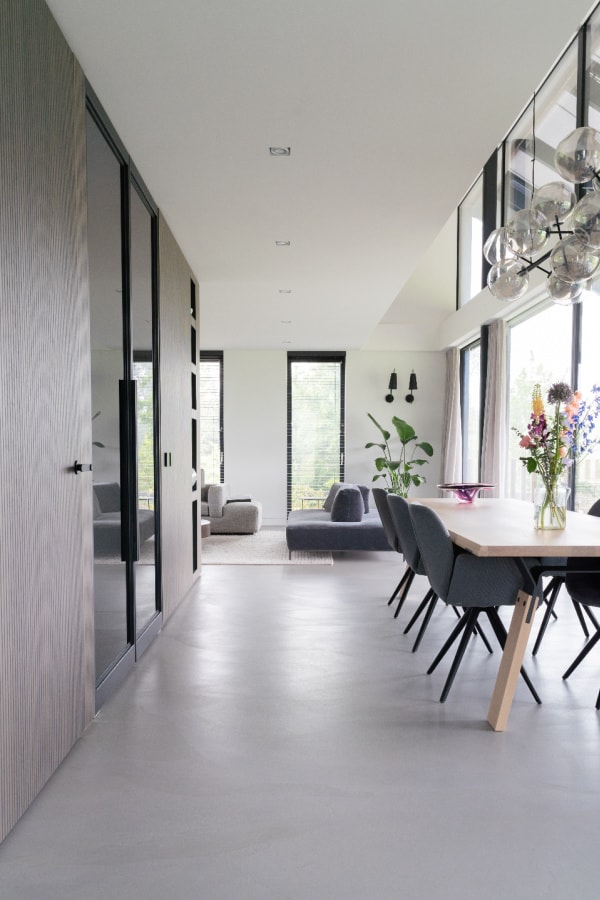 gietvloer woonkamer