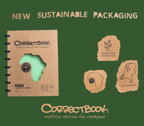 correctbook duurzame verpakking