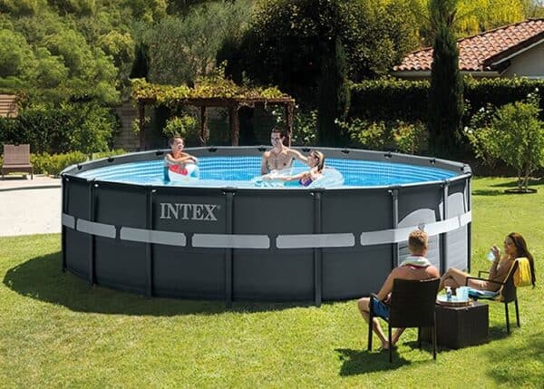 intex opzetzwembad rond