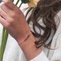armband met naam classic bar