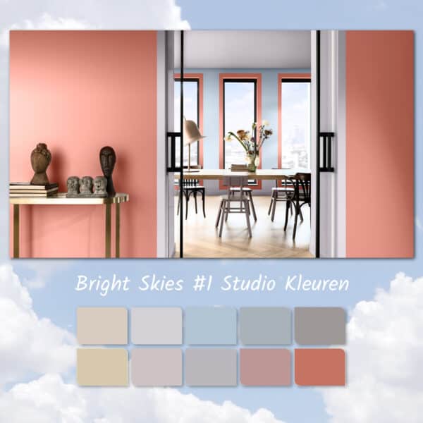 bright skies studio kleuren