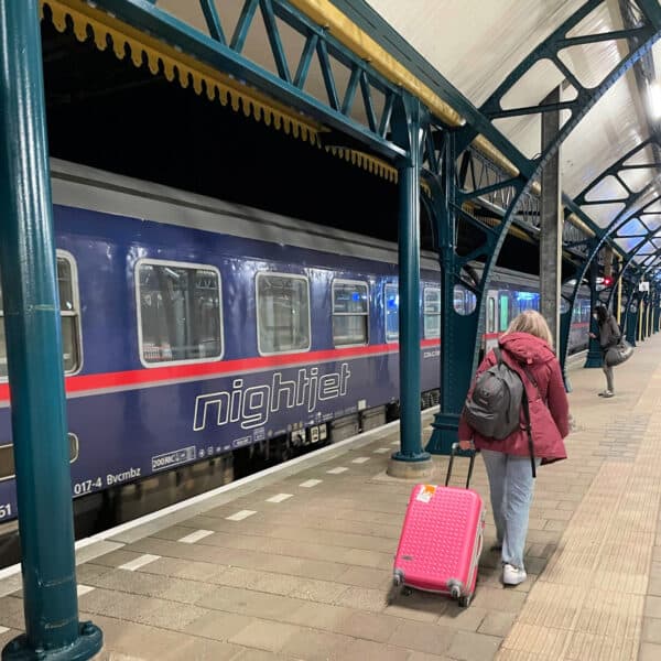 nightjet nachttrein naar wenen