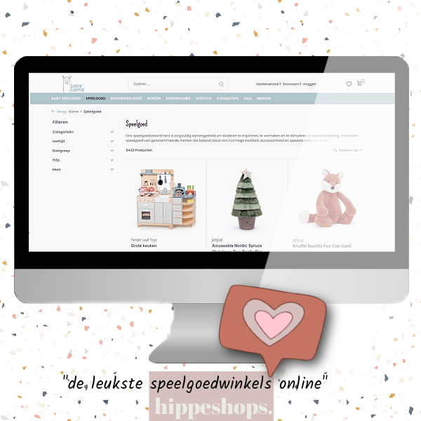 de leukste speelgoedwinkels online lazy lama