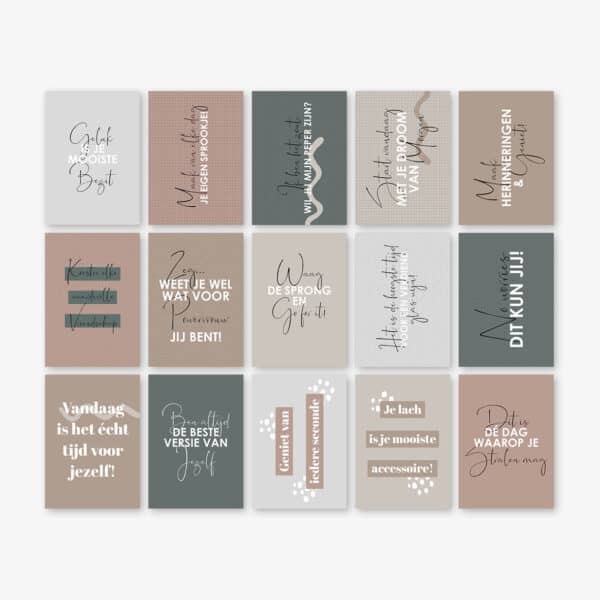 kaartenset teksten & quotes 