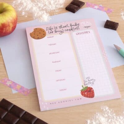 HEE Goodies stationery maakt maaltijden plannen leuk