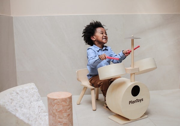 houten drumstel