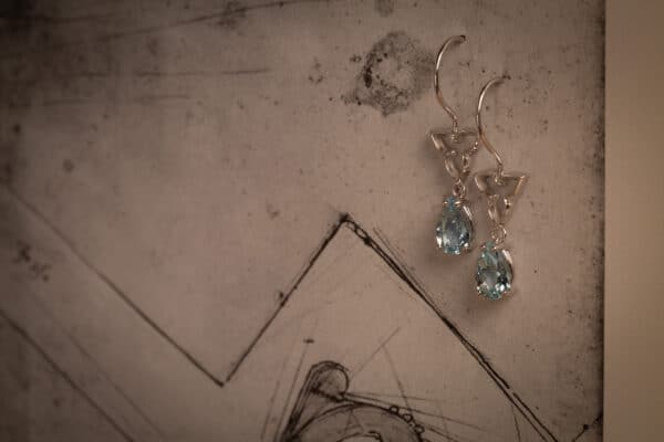 op goud geluk oorbellen