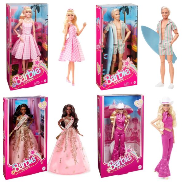 Barbie The Movie barbiepoppen