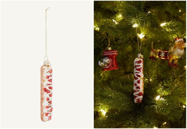 kerstbal frikandel speciaal kerstornament