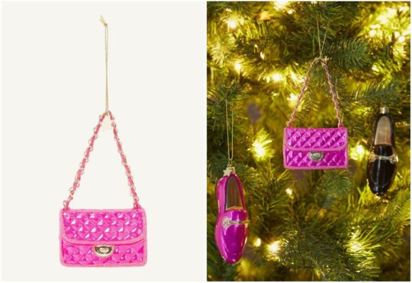 handtas kerstornament chanelbag