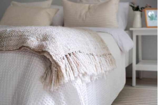 perfect opgemaakt bed