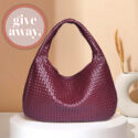 bordeaux rood tote bag