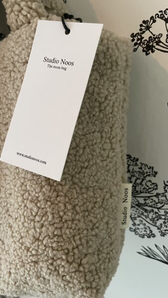 ecru mini teddy handbag studionoos